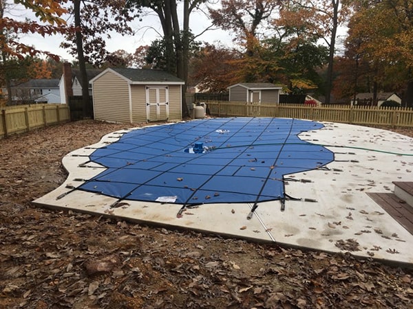 pool construction by Van Dorn Pools and Spas