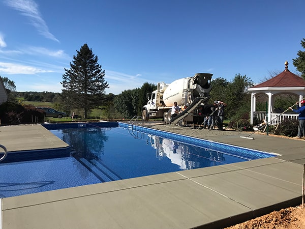 Pool Construction by Van Dorn Pools and Spas