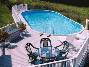 above ground pool by Van Dorn in Maryland