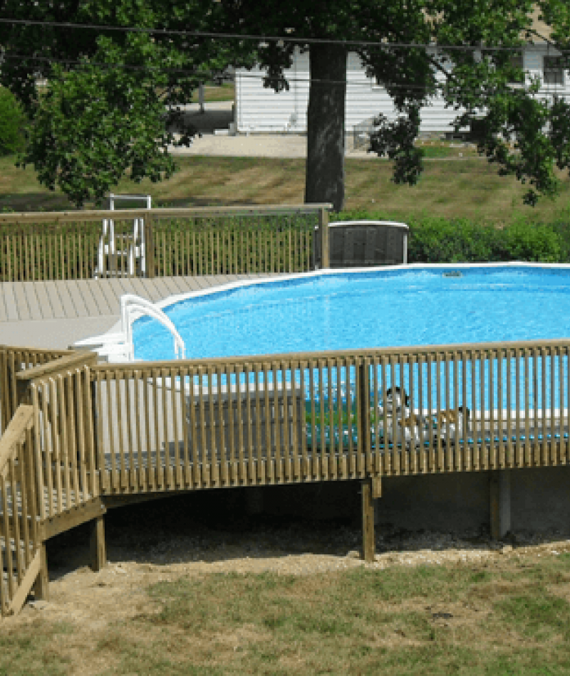 pool deck