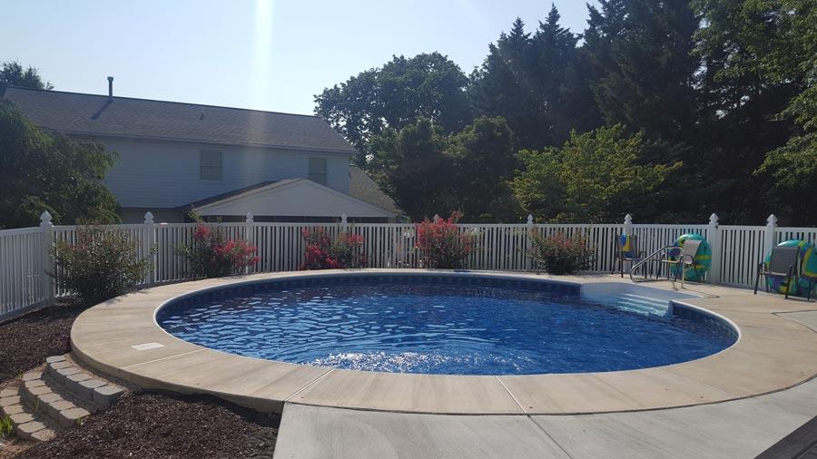 Pool Installation by Van Dorn Pools and Spas