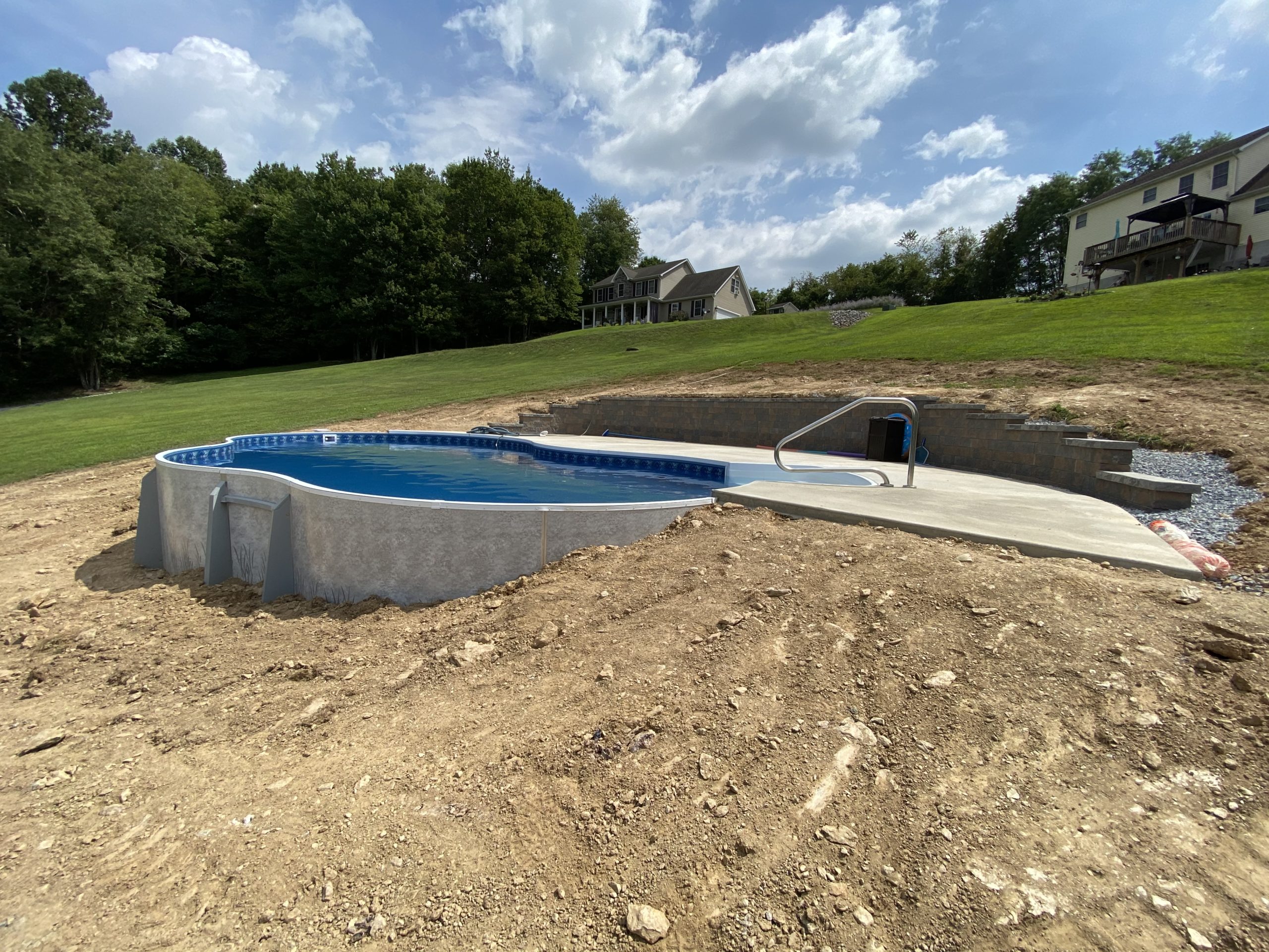 Pool Construction in Reisterstown, MD by Van Dorn Pools