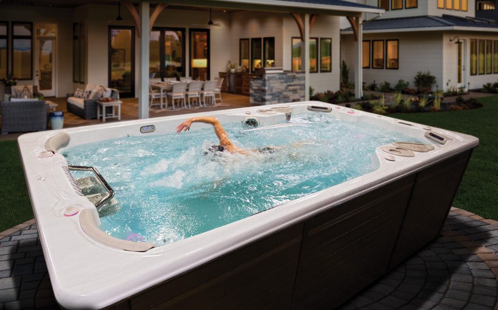 Ease Stress with a Hydropool Swim Spa Van Dorn Pools and Spas