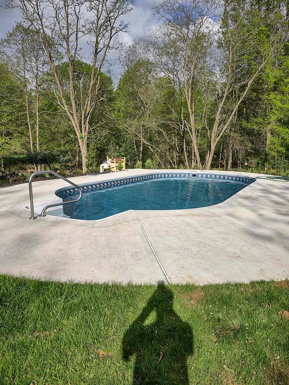 pool construction by Van Dorn Pools and Spas