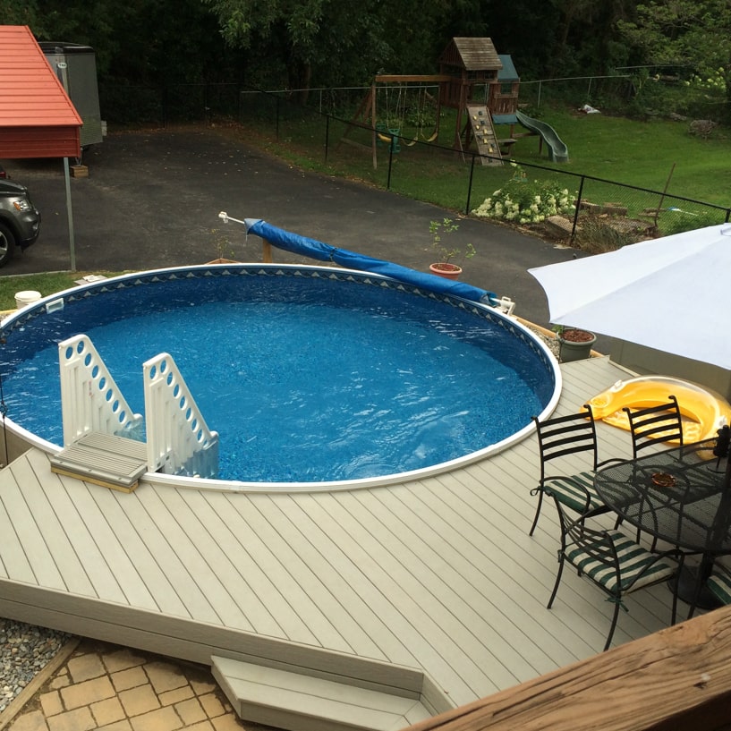 Pool Installation by Van Dorn Pools and Spas