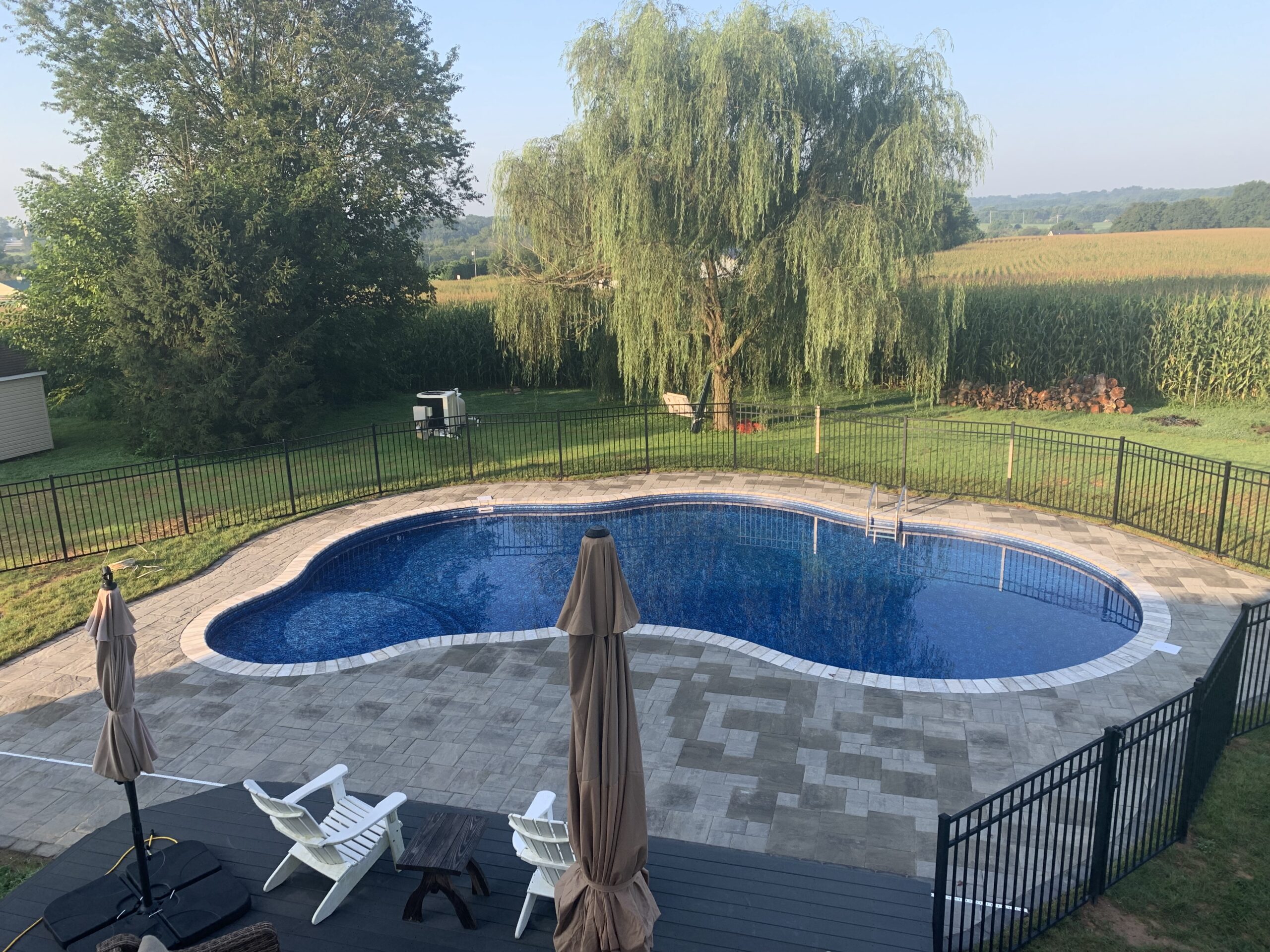 Pool Installation in Maryland by Van Dorn Pools and Spas