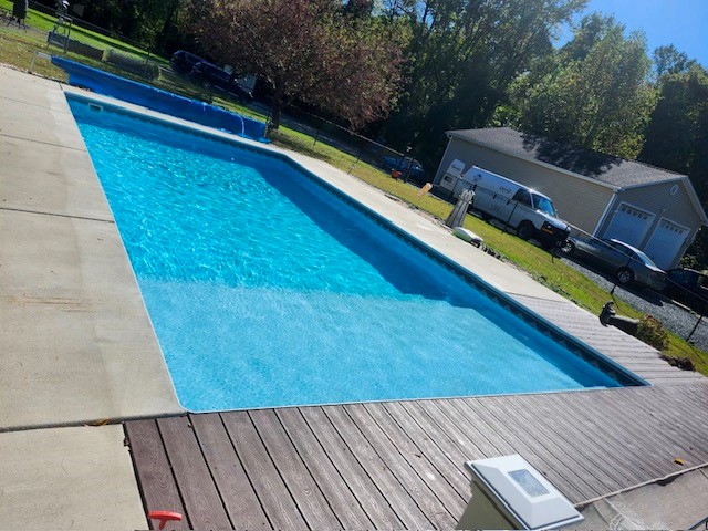 pool installation van dorn pools and spas