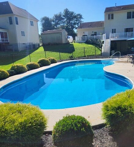 pool installation van dorn pools and spas