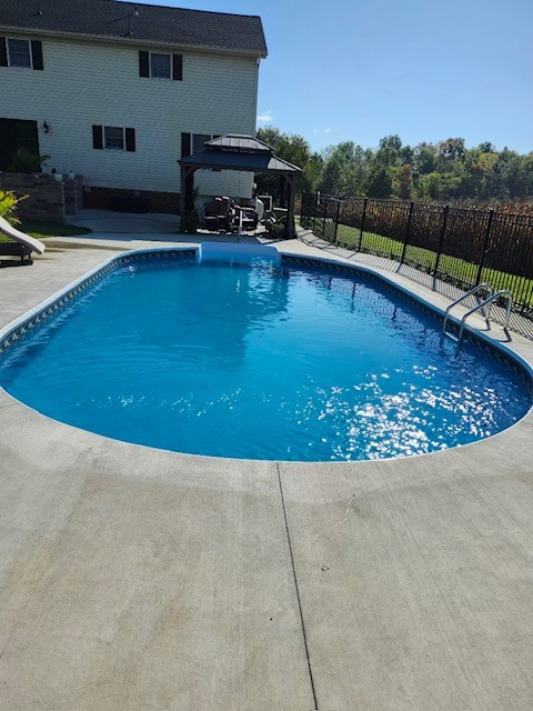 pool installation van dorn pools and spas