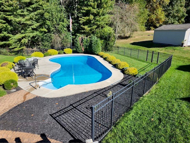 pool installation van dorn pools and spas