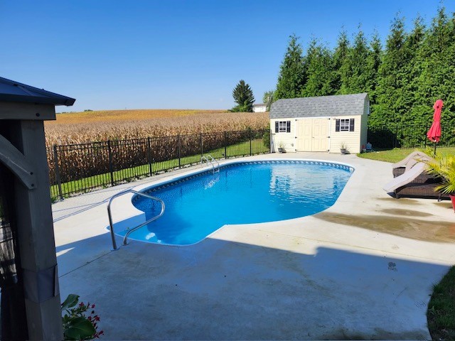 pool installation van dorn pools and spas