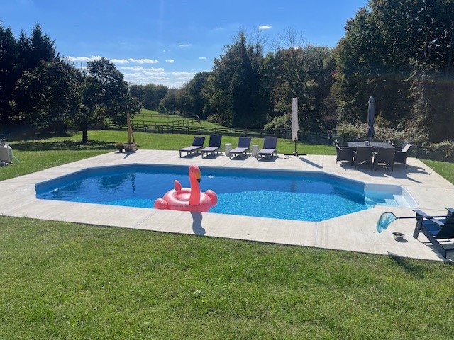pool installation van dorn pools and spas