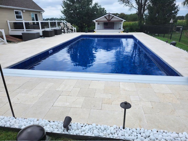 pool installation van dorn pools and spas