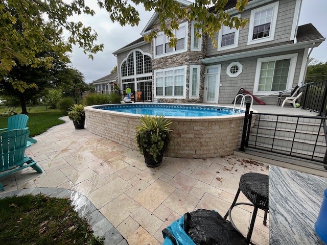 pool installation van dorn pools and spas