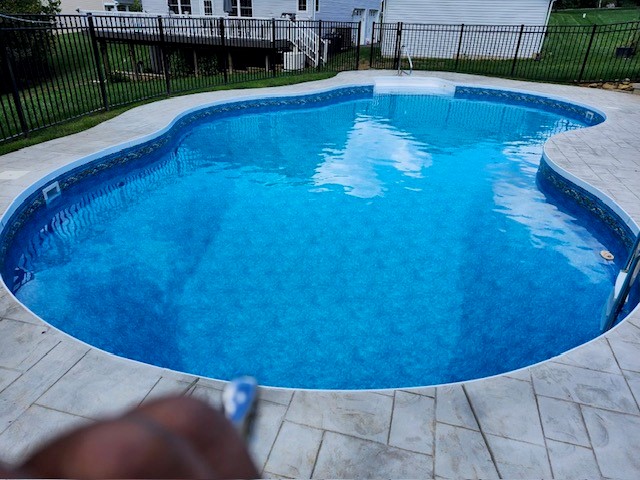 pool installation van dorn pools and spas
