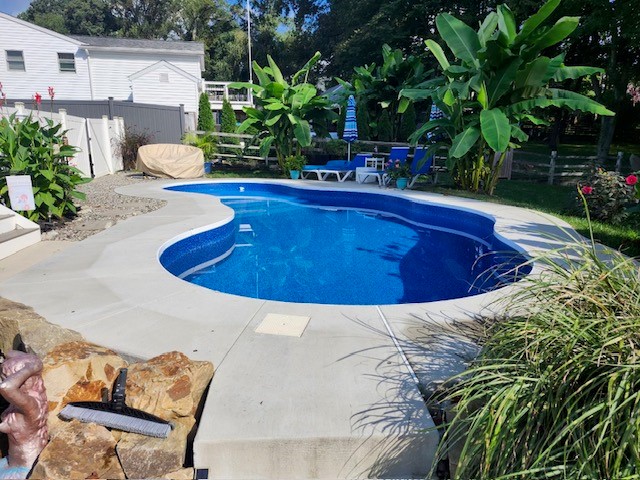 pool installation van dorn pools and spas