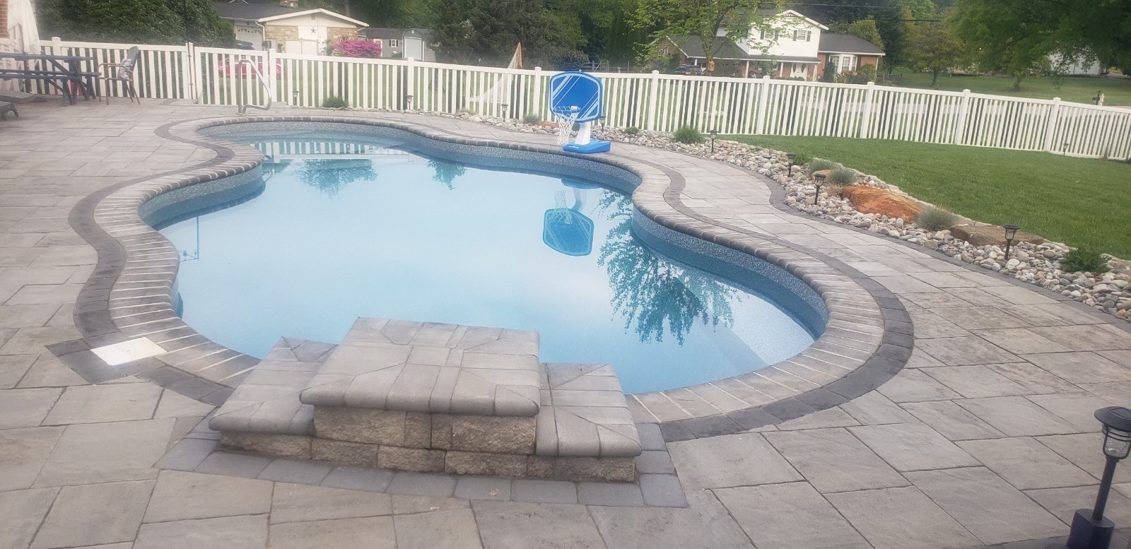 pool installation van dorn pools and spas