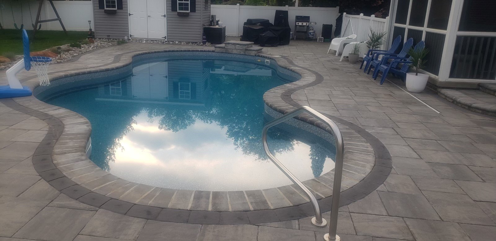 pool installation van dorn pools and spas