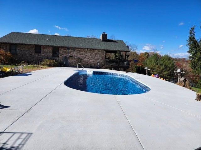 pool installation van dorn pools and spas