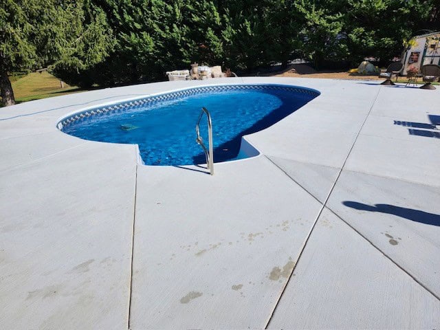 pool installation van dorn pools and spas