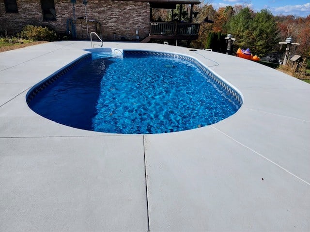 pool installation van dorn pools and spas