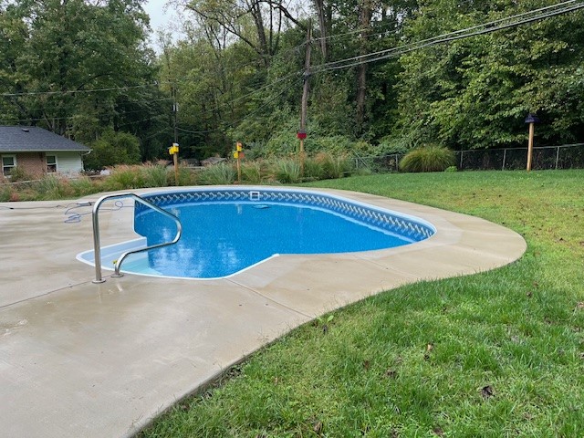pool installation van dorn pools and spas