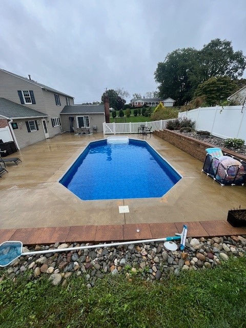 pool installation van dorn pools and spas