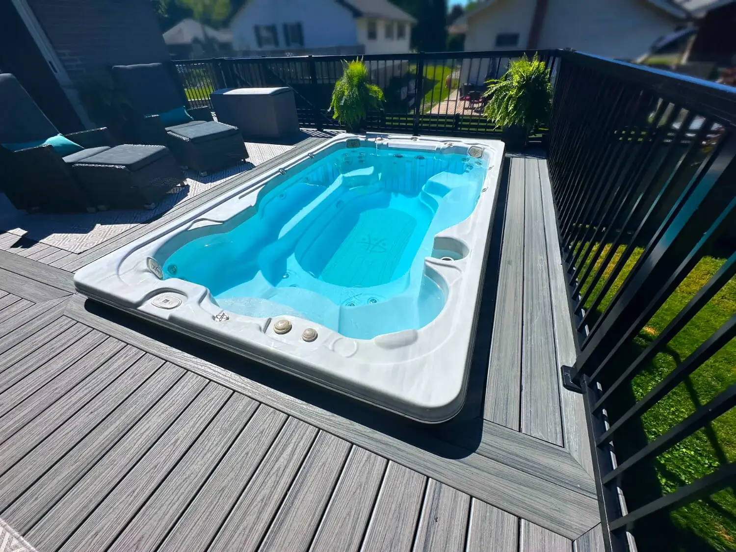 HP26-Woodstock-Install-13FFP-Swim-Spa-Daytime-Image8373