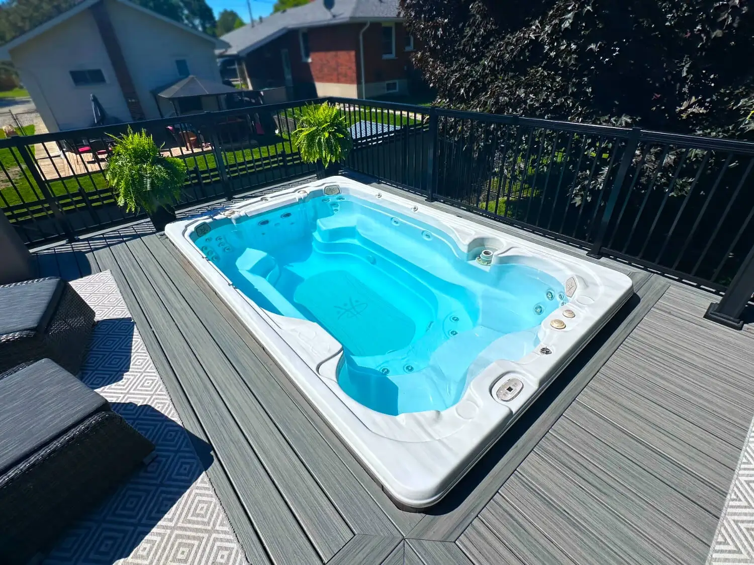 HP26-Woodstock-Install-13FFP-Swim-Spa-Daytime-Image8390