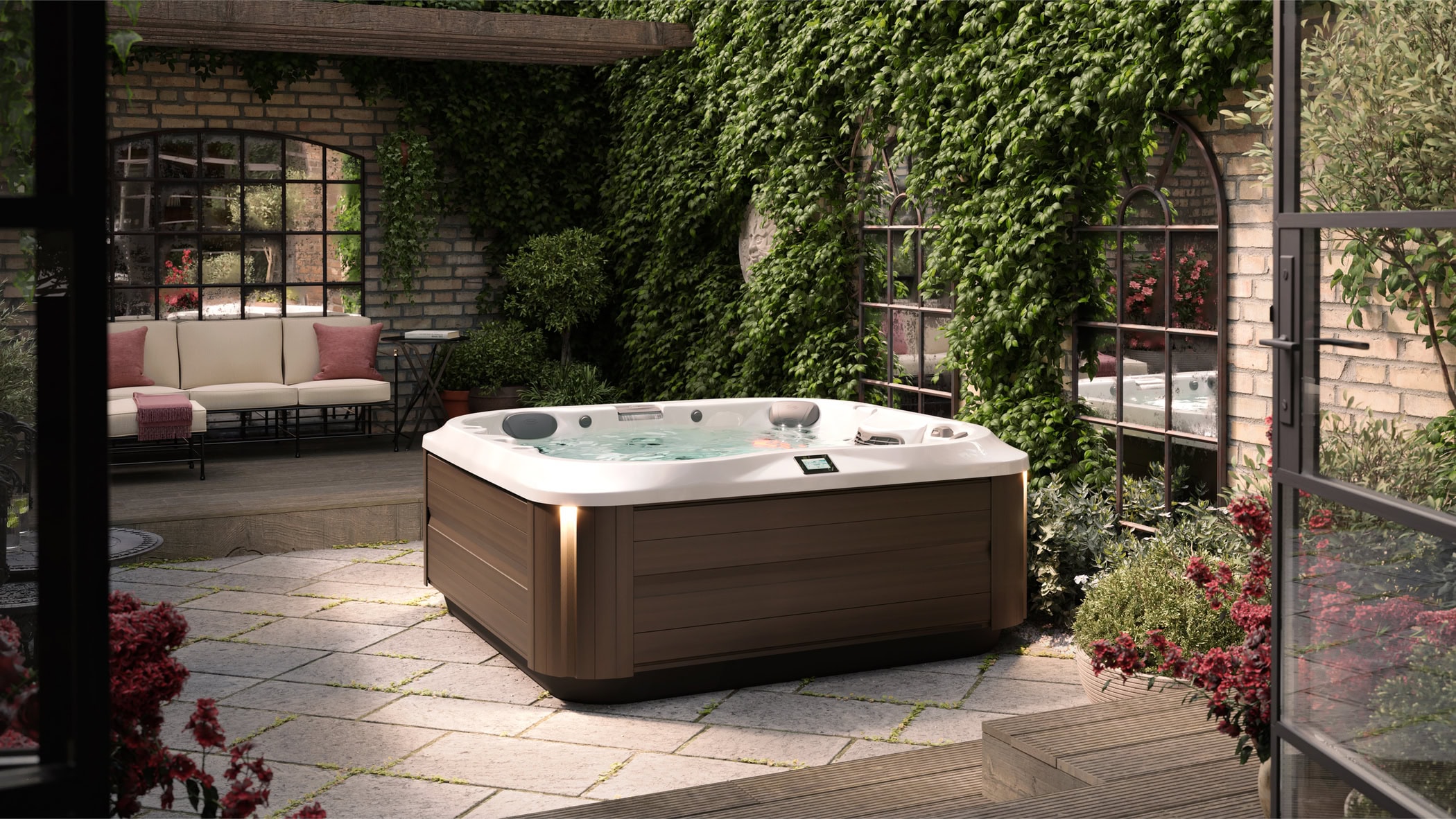 Jacuzzi Hot Tub J-335_ModernHardwood-1