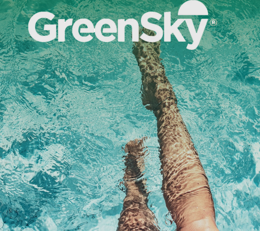 Green sky